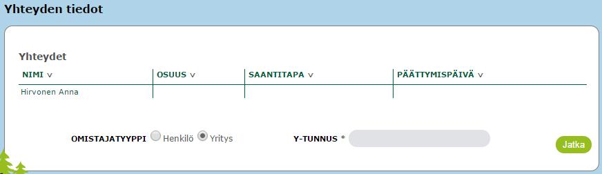 yhteystiedot Pakolliset tiedot on merkitty *-merkillä.