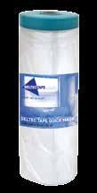 Mitat: 550 mm x 33 m, 1100 mm x 33 m, 1400 mm x 33 m, 1800 mm x 33 m, 2700 mm x 20 m. alk.