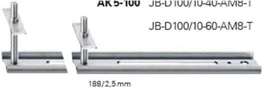 reikätiiliasennuksiin AK 5-50 / JB-D50/5-40-AM8-T