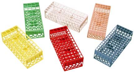 Kestää 121 C. 246 x 101 x 70 mm. 90 paikkainen 6 x 15, reiän Ø 13 mm, 60-paikkainen 5 x 12, reiän Ø 16 mm.