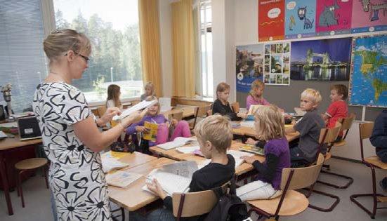 Palveluverkkoa sopeutettu muuttuviin palvelutarpeisiin Alueilla, joilla oppilasmäärät laskussa, on luovuttu joistakin perusopetuksen opetustiloista.