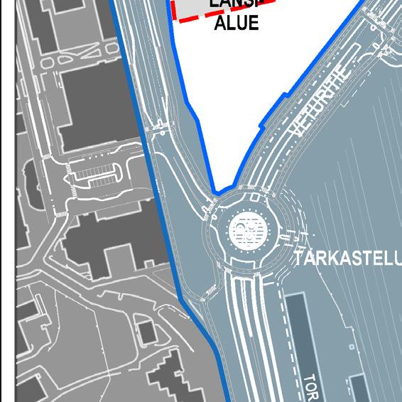 Suunnittelualue sijaitsee Suomen parhaimmin