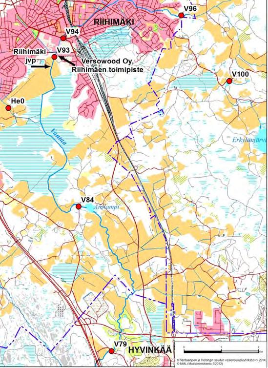 4.1 Vantaanjoen yläosa Vantaanjoen Herajoen valuma alue (21.023) joen latvoilta Paalijoen liittymäkohtaan asti on Vantaanjoen yläosan vesimuodostumaa.