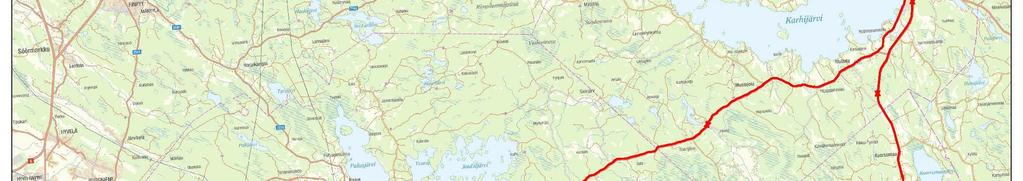 Vuoro mahdollistaa matkustamisen Laviasta Porin keskustaan