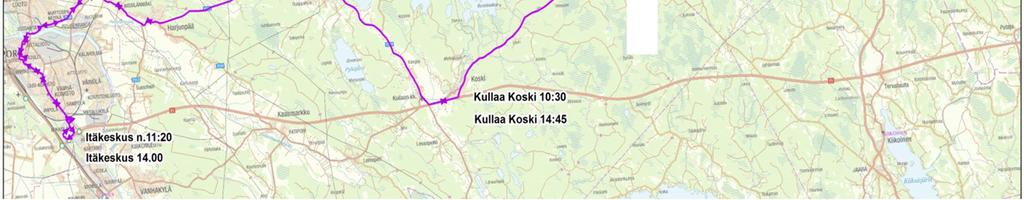 aikataulun mukaan ajettava