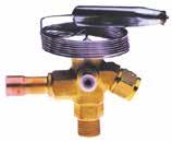 10 VENTTIILIT Paisuntaventtiilit - Danfoss T(E)2 Danfoss Danfoss TN/TEN 2 R134a JUOTETTAVA JUOTETTAVA (3/8 x1/2 ), korkein käyttöpaine 34 bar Käyttöalue -40...+10 C Tuotenro Nimike Paineentasaus Toim.