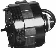 alhaisempi syöttöteho verrattuna normaaliin sulkunapamoottoriin Riippumatta siiven halkaisijasta pyörimisnopeus säilyy samana 1300 rpm Jännite 230V/50-60 Hz IQ- EC puhallinmoottorit