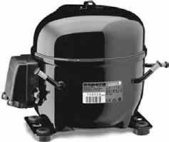 01 KOMPRESSORIT Embraco Hermeettiset kompressorit Embraco Embraco Embraco kompressorit EMT R134a 220-240 V 1-vaihe 50 Hz Tehot annettu +45 C Lauhtumislämpötila EN12900 Embraco kompressorit EMT R134a