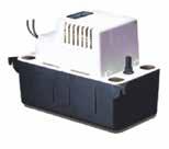 12 PUTKI- JA ASENNUSTARVIKKEET Kondenssivesipumput Kondenssivesipumppu VCMA-20S LITTLE GIANT Säiliöllä 230V 50 Hz Hälytysmahdollisuus Pump.