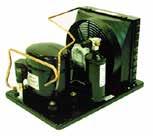 02 KONEIKOT Tecumseh Tecumseh Tecumseh Koneikot 400V 3-vaiheiset R404A 400 V 3-vaihe 50 Hz Koneikoissa on kompressori, lauhdutin, puhallin, sulkuventtiilit ja kylmäainevaraaja.