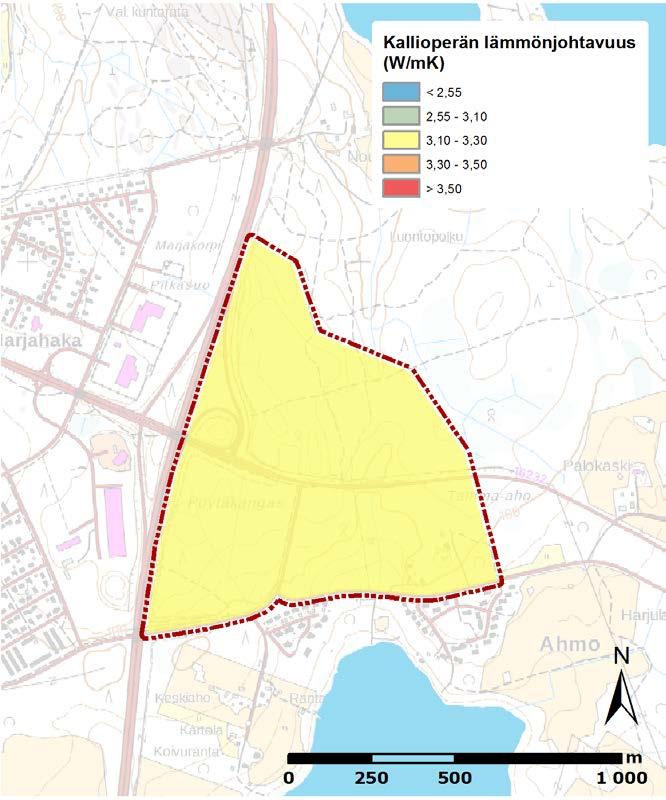 FCG SUUNNITTELU JA TEKNIIKKA OY Raportti 28 (62) 4.2.3.2 Marjahaka Marjahaan kohdealue on Kirmanseudun strategisessa osayleiskaavassa työpaikkaaluetta.