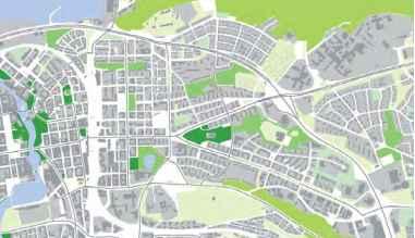 Tampereen vihreä keskusta -raportti on laadittu samanaikaisesti valmisteltavan keskustan strategisen osayleiskaavan kanssa, mutta se toimii myös itsenäisenä, keskustan viheralueiden, julkisten