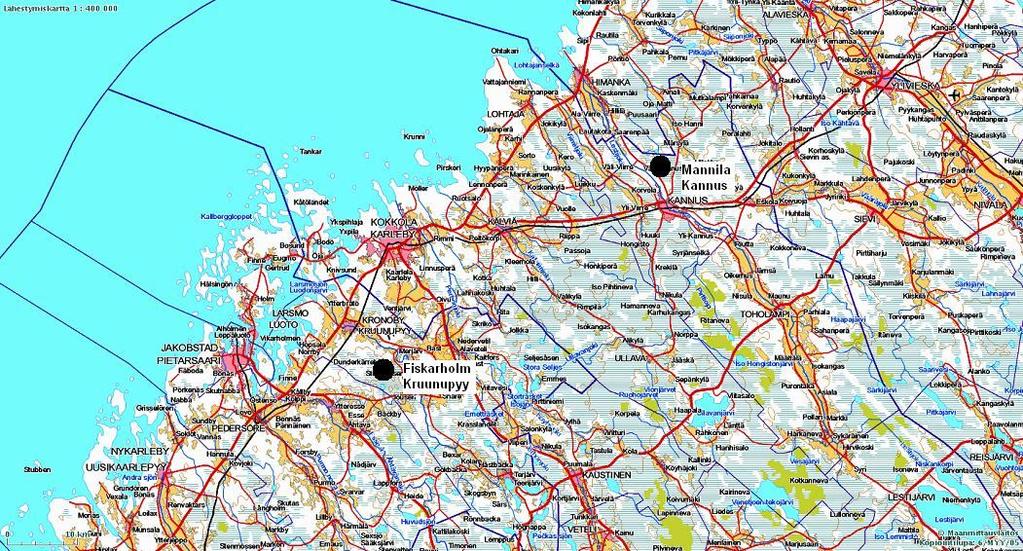 10 2. AINEISTO JA MENETELMÄT 2.1. Koemetsiköt ja koejärjestelyt Tässä opinnäytetyössä on käytetty Metsäntutkimuslaitoksen Kannuksen yksikön tutkimusaineistoa kahdesta kulotuskokeesta.