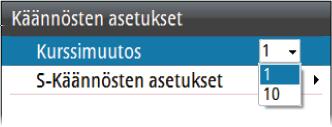 Automaattitilat A2004-laitteessa on kaksi automaattitilaa: AUTOkompassi-tila pitää aluksen asetetussa ohjaussuunnassa Ei ajautumista -tila yhdistelee ohjaussuunta- ja sijaintitietoja ja pitää aluksen