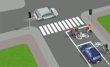 Pyöräkaistalla pyöräilijät ovat suurempi osa autoliikennettä ja paremmin havaittavissa, mikä parantaa liikenneturvallisuutta ja liikennekulttuuria nostaessaan pyöräilyn asemaa lähemmäs