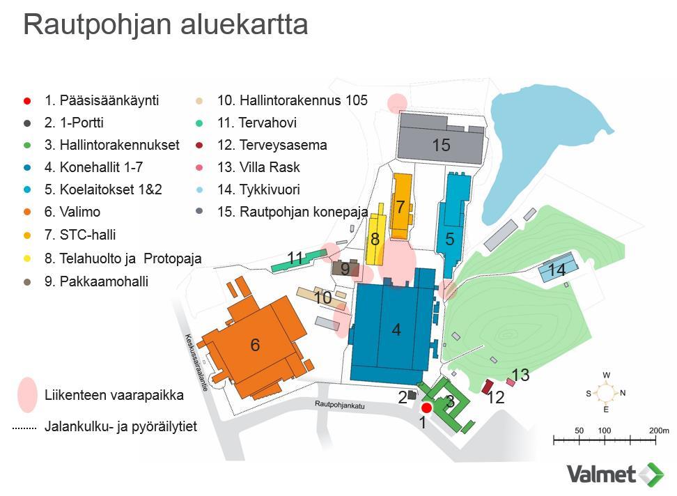 8 veluksessa on noin 1250. Loput henkilöt työskentelevät Valmetin partnereiden ja alihankkijoiden alaisuudessa (esimerkiksi Maint Partner, ISS-palvelut). (Valmet Jyväskylä, yleisesittely 2016.