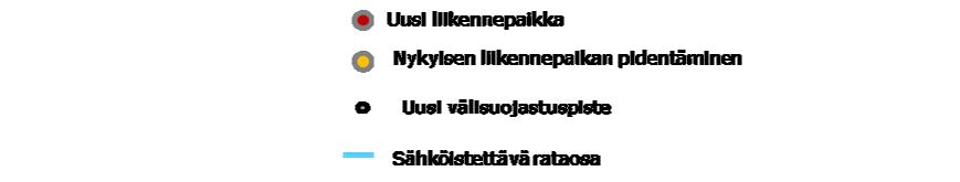 Ratasuunnitelmavaiheessa hankkeeseen sisällytettiin transitoliikenteen siirto Iisalmen kautta kulkevalle reitille, mikä edellyttää sähköistyksen