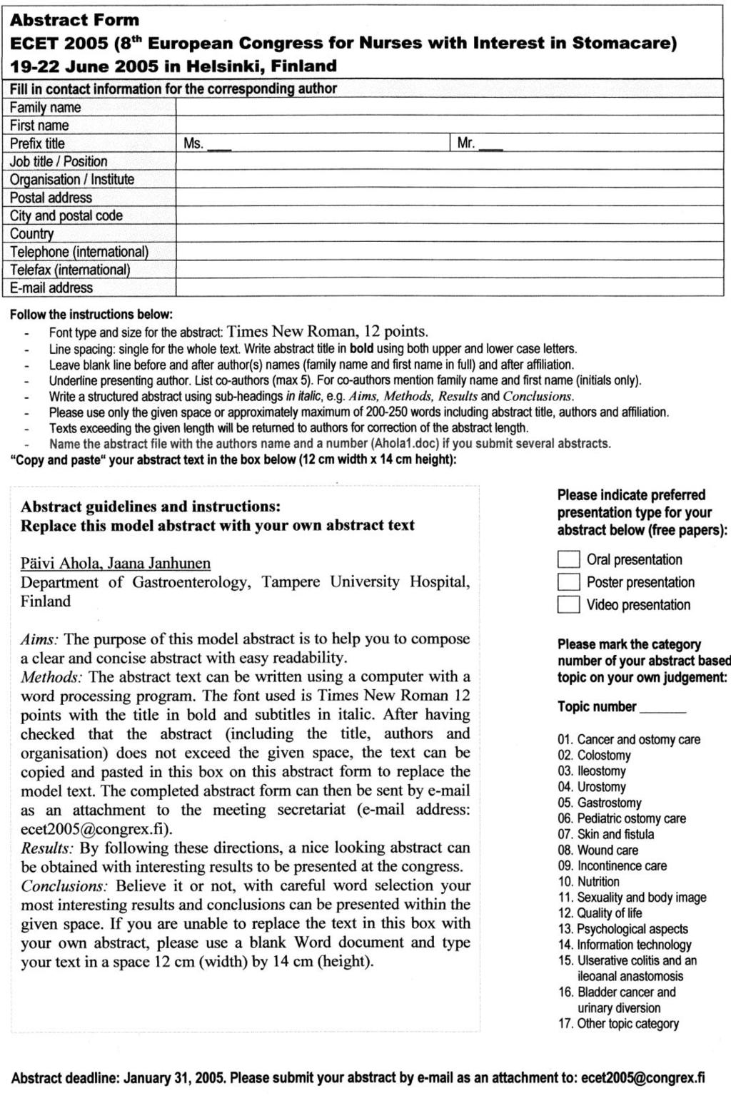 ECET 2005