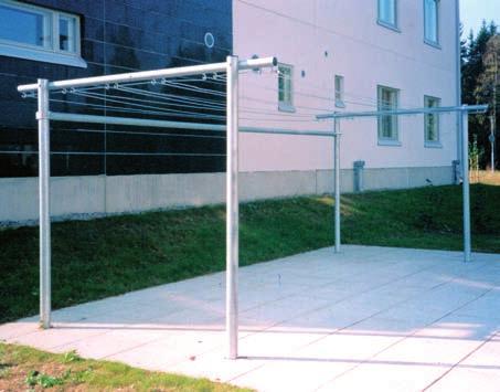 Lehtovuoren narutelineitten pystytolpat valmistetaan 76.0x3.0mm teräsputkesta, 60.0x3.0mm teräksestä valmistetussa ylätangossa on 12 narulenkkiä pareittain. 2371 mattopuomi on 60.0x3.0 teräsputkea, puomi kiinnitetään jalkaputkiin laipoilla ja pulteilla, näin se voidaan asentaa halutulle korkeudelle.