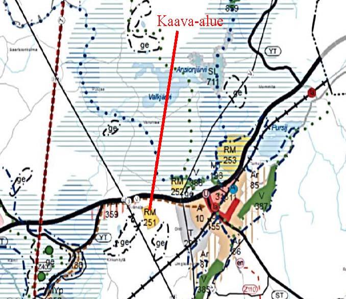 4 Maakuntakaava 2040, kaavaluonnos Yleiskaava Alueella ei ole oikeusvaikutteista yleiskaavaa. Hausjärven Hikiän- Kirkonkylän alueen osayleiskaavaluonnoksessa v.