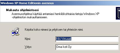 9. Omat tietosi Ne tiedot, mitä tähän laitat, näkyvät useaan paikkaan oletuksena.