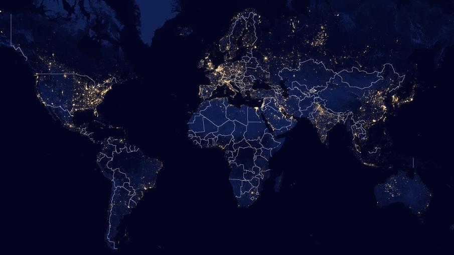 YÖTAIVAS Kuva: NASA Blue Marble navigator Vain harvoilla