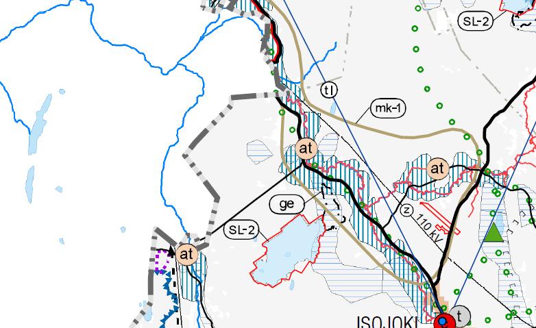 FCG SUUNNITTELU JA TEKNIIKKA OY OAS 4 (17) 4.3 Etelä-Pohjanmaan maakuntakaava Etelä-Pohjanmaan voimassa olevan maakuntakaavan (Maakuntakaava 2005) valmistelu aloitettiin vuonna 1999.