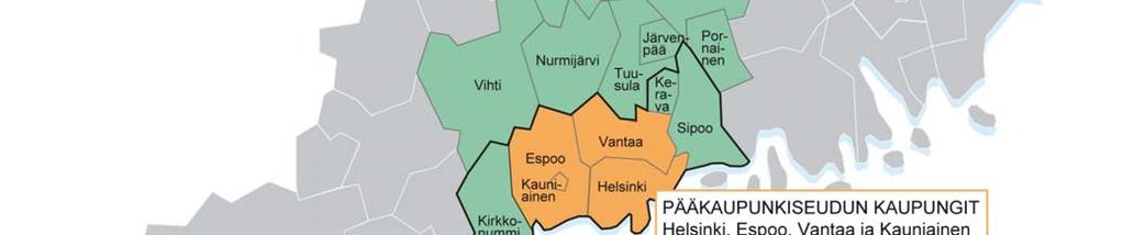 välillä Kuntaryhmä Neloset liittynyt KUUMA-kuntiin 1.