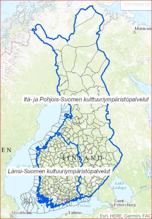 Museovirasto: viranomaistoiminta Lausunnot Länsi-Suomen kulttuuriympäristöpalvelu n.