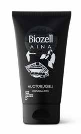 Biozell AINA Muotoilu Biozell Aina-tuotteet ovat koko perheen tuotteita, joissa on erinomainen hinta-laatusuhde.