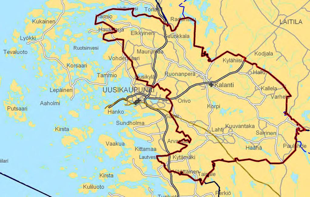 UUDENKAUPUNGIN KAUPUNGIN