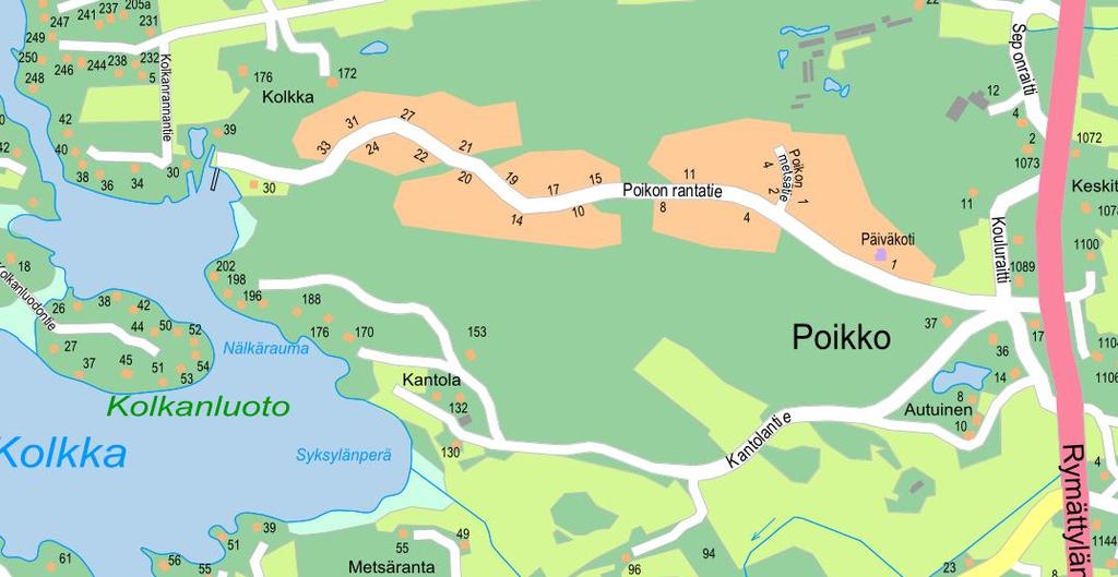 Poikon uimapaikka Hoitoluokka U3 Uimarannan ID-tunnus (tieto LIPAS-tietokannasta) Osoitetiedot Koordinaatit WGS84 koordinaattijärjestelmässä: Kaavoitus Kuvaus Rantaviivan pituus Poikon rantatie 30,