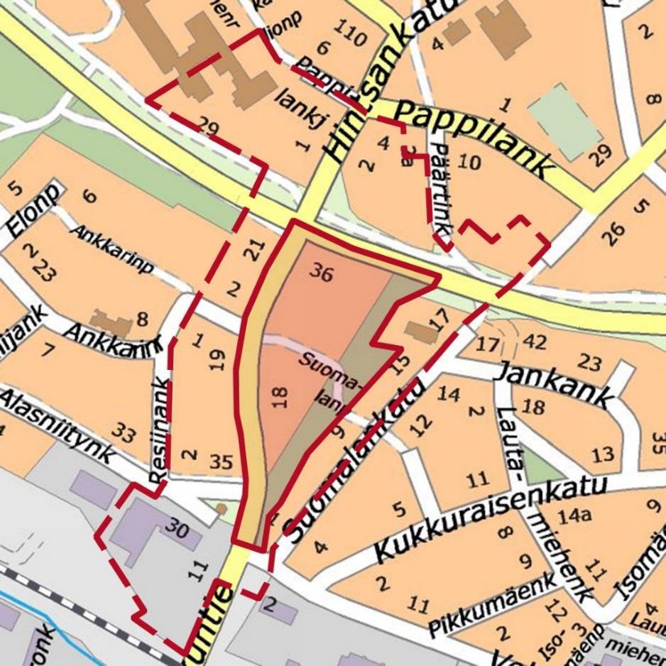 TAMPEREEN KAUPUNKI 15.5.2017 RISTINARKKU, JANKAN LIIKEKESKUS. Asemakaava nro 8598 Diaarinumero: TRE: 8266/10.02.