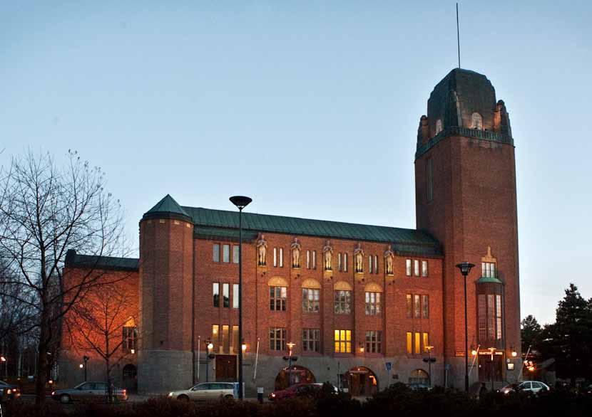 Joensuun kaupunginteatteri sijaitsee