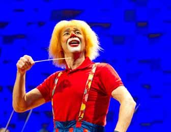 Melvin Tix Ke 25.2. Carelia-sali klo 18 ja to 26.2. klo 18 Lastenkonsertti Melvin Tix Klovnikapellimestari Melvin Tix Vilskettä ja vauhtia Melvin Tixin mukana ihastuttavassa lapsille suunnatussa konsertissa.