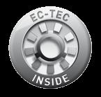 Imuri on hiiliharjattoman EC-TEC- moottorin ansiosta varmatoiminen.