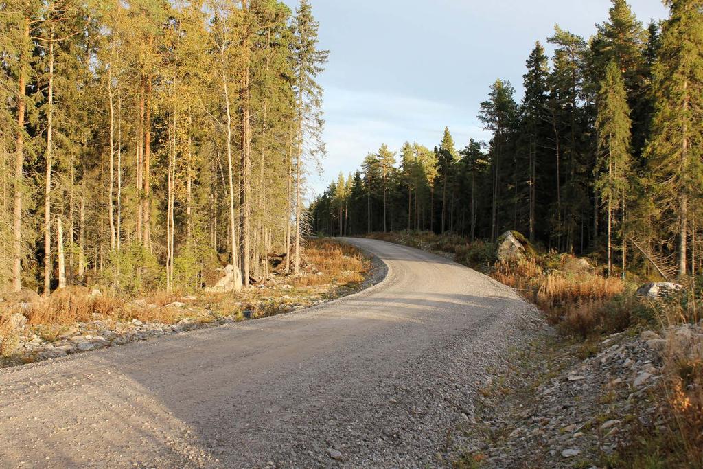 Kuva 4 6. Periaatekuva huoltotien rakenteesta.