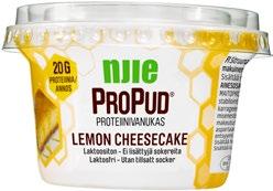 Kylmäketjutuotteet NJIE PROPUD ProPud Proteiinivanukas mustikkamuffini 200g ProPud-tuotteet ovat