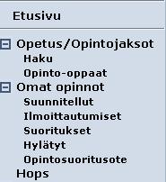 ALOITUS WebOodi löytyy osoitteesta www.helsinki.fi/weboodi. WebOodiin kirjaudutaan pääkäyttötunnuksilla, mutta Alman kautta WebOodiin pääsee suoraan ilman erillistä kirjautumista.