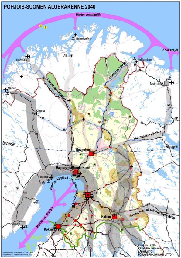 Saavutettavuus ja syrjäisyyden mielikuva Kainuun perushaaste Kainuun saavutettavuus ja sen parantaminen on yritystoiminnan sijoittumisen avaintekijä.