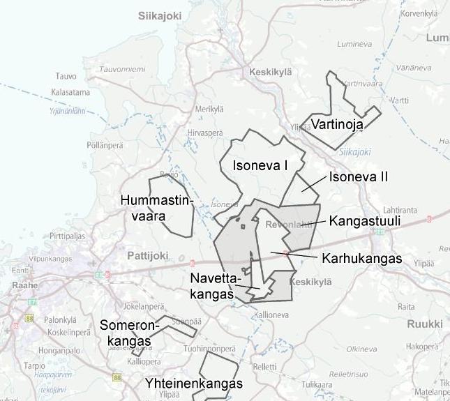 2 Kuva 1. Suunnittelualueen sijainti.