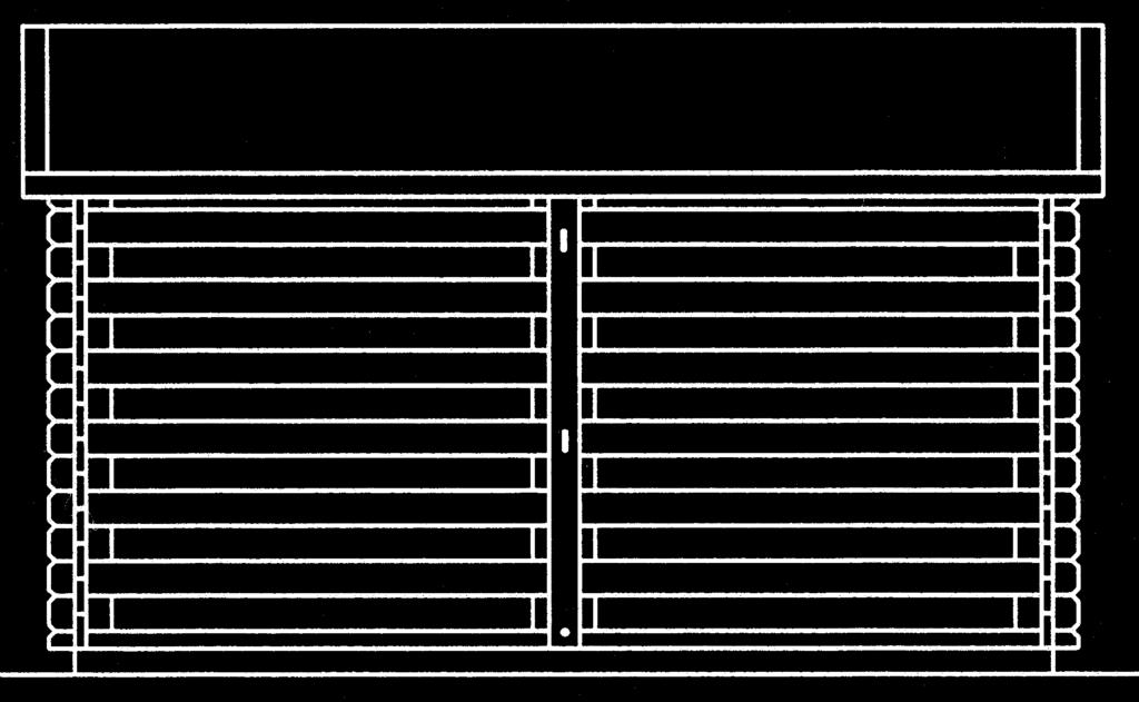 Väggstöd Centralisera de korta D3-timren (370 mm) på D- väggen och montera sedan väggstöden på båda sidorna av väggen (se diagram nedan). Det finns två skåror och ett förborrat hål i väggstöden.