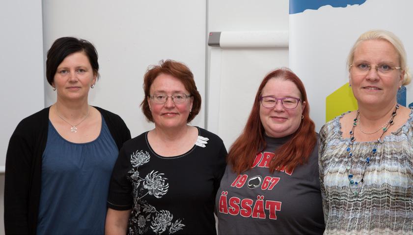 Juha Pihl Mika Santanen Juhani Rannikko, Reposaari, opettajana Marjo Koski