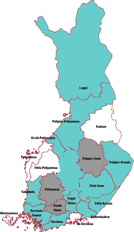 Alueelliset hankkeet Alueelliset hankkeet FISS-toiminnassa: 1. Länsi-Lappi: Kemin Digipolis 2. Pohjois-Karjala: Pikes, KETI, Joensuun tiedepuisto 3. Pohjois-Kymenlaakso: Kouvola Innovation 4.