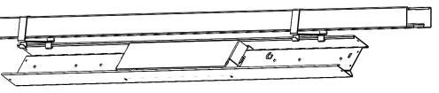 1. Valaisinkisko, Suspension Rail, Belysningsskena, Leuchtenschiene X (mm): 70 80 110 a b c snap 2.