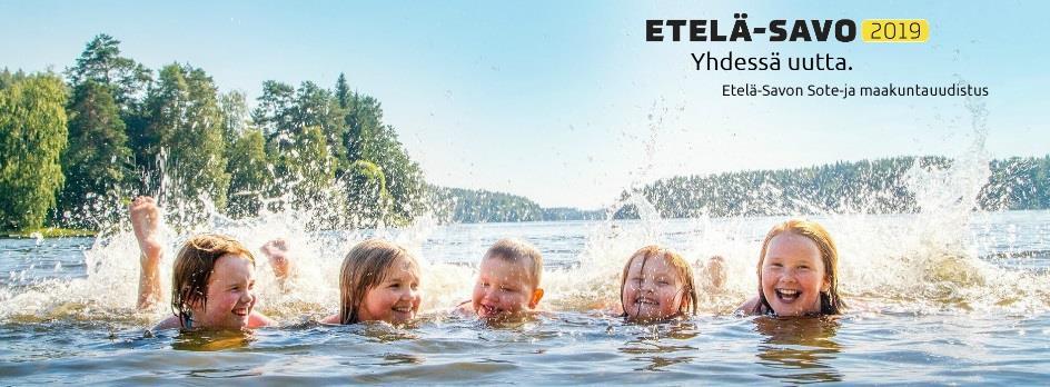 Kohti uutta Etelä-Savon maakuntaa Maakuntauudistuksen valmistelu on käynnistynyt Uudistusta valmistelevat ryhmät nimetty, työ on käynnistynyt ja valmistuu keväällä 2017 Maakuntauudistus astuu voimaan