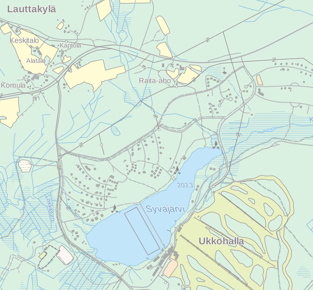 1 LÄHTÖKOHDAT 1.1 Selvitys suunnittelualueen oloista 1.1.1 Alueen yleiskuvaus Asemakaavan 3,3 ha:n muutosalue sijaitsee Hallanmaantien varressa Ukkohallan matkailukeskuksen pohjoisosassa.