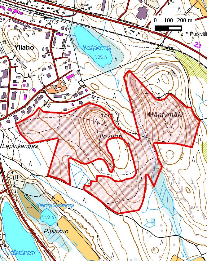 Puuvanhukset pahkoineen, koloineen ja keloineen ottavat avosylin vastaan kulkijan kuin kulkijan. Ilovuorta ja Mäntymäkeä peittävät laajat vanhat metsät, joiden luonto on hyvin monipuolinen.