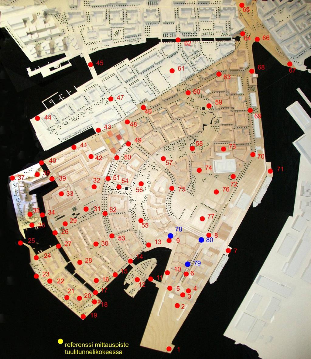 JÄTKÄSAARI HERNESAARI (kohdealue) Kuva 5: Jätkäsaaren tuulisuuskartoituksen