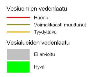 ekologinen tila. Kuva 11.